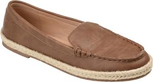 Лоферы Journee Collection Comfort Foam Balie Espadrille Flat, коричневый