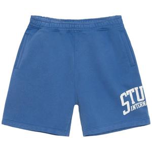Шорты Stussy Fleece International Short, синий