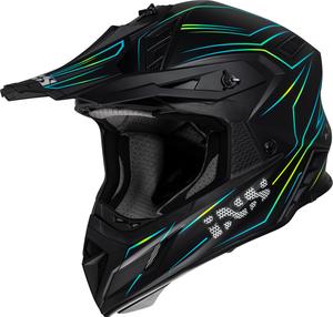 Мотокроссовый шлем IXS ixs189fg 2.0, Black Matt/Yellow