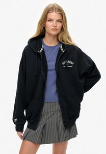 Толстовка Superdry & Co ATHLETIC ESSENTIALS, Eclipse Navy Off White/Dark Blue