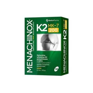 Xenico Pharma, Менахинокс К2 Мк-7 200 30 капс.