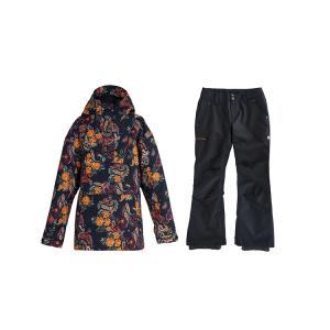 Спортивный костюм для лыж Women's Straight Fit DC Shoes, paisley+черный