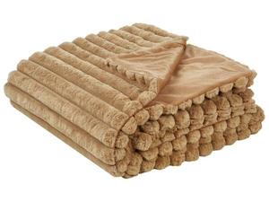 Покрывало Beliani RAKYA, 200x1x220 см цвет braun/hellbraun