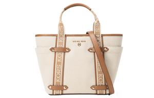 MICHAEL KORS Полиэстер с хлопком портативная сумка через плечо