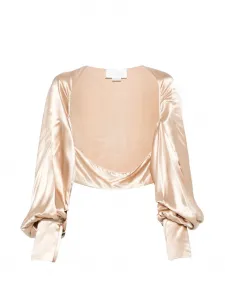 Накидка с объемными рукавами Genny, розовый