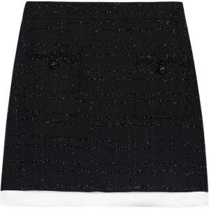 Карл Лагерфельд FW25 повседневные короткие юбки женские KARL LAGERFELD / Karl Lagerfeld Jeans, черный