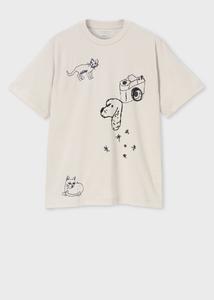 Футболка "Вышитый рисунок" Paul Smith, цвет Ecru 7