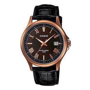 Часы CASIO Male DRESS Japan / South Korea Fashion Mens BlackGold Analog, черный
