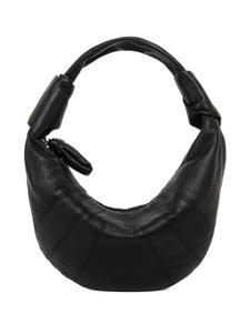 LEMAIRE сумка-тоут Fortune Croissant размера мини, черный