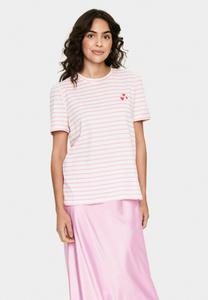 Футболка с принтом JUCIASZ Saint Tropez, розовый