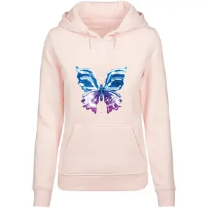 Худи Miss Tee Chromed Butterfly, розовый