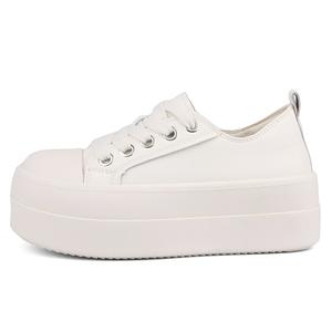 N6N8 Женские лоу-топ скейтборд кроссовки белые, цвет White