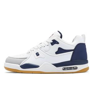 Скользостойкие, износостойкие, дышащие, ударопрочные баскетбольные кроссовки mid top Rebound Unisex SESAME STREET, синий