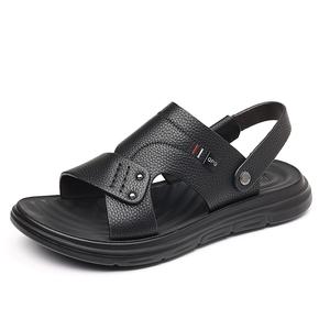 POPULAR ROUSE PR Пляжные сандалии мужские черные, цвет Black