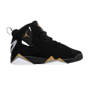 Кроссовки Jordan True Flight GS 'Black Metallic Gold', черный