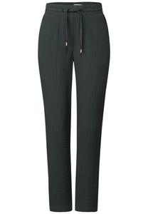 Зауженные брюки CECIL, темно-зеленый