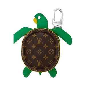 LOUIS VUITTON Кошелек для монет, Green & Brown