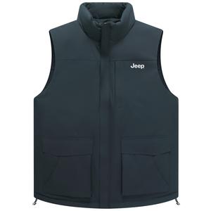 Жилет унисекс Jeep, темно-синий