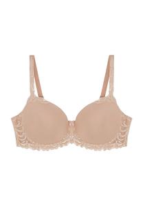 Женский бюстгальтер-спейсер на косточках Modern Finesse с вышивкой Triumph, цвет Neutral Beige
