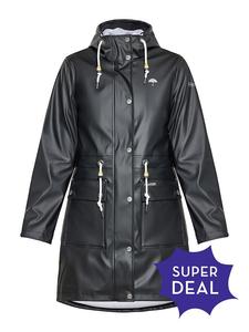 Плащ Schmuddelwedda Regenmantel, черный