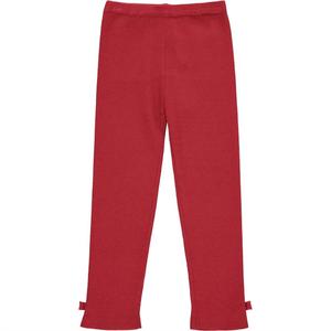 Леггинсы для девочек оливкового цвета в бордовом цвете VIGNETTE