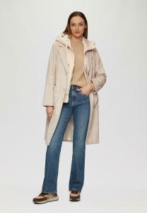 Зимнее пальто s.Oliver, бежевый