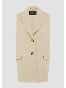 s.Oliver Жилет для активного отдыха, цвет 80W3, светло-бежевый