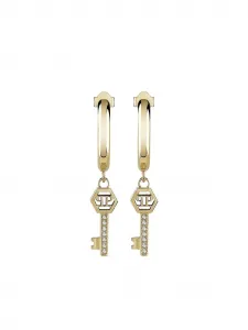Серьги с подвеской-ключом Valentine Philipp Plein, золотой