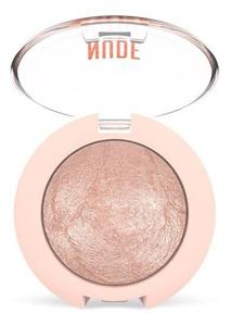 Тени для век с запеченным жемчугом 01 Ivory, 2 г Golden Rose, Nude Look, розовый