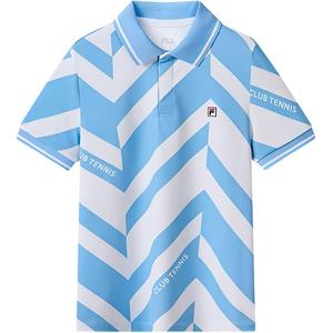FILA KIDS Поло синяя белая