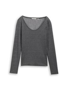 Рубашка TOM TAILOR DENIM, черный