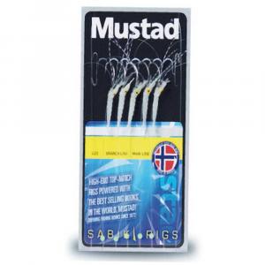 Оснастки Mustad Mini Shrimp 5 Hooks, белый