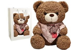 Плюшевый мишка Scarf Bear успокаивающая плюшевая кукла Mise