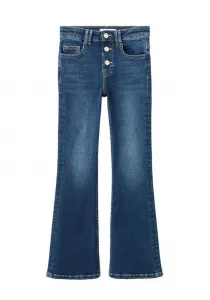 Детские расклешенные джинсы Mango Kids, Dark Blue