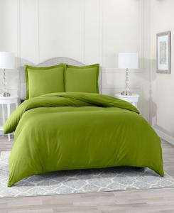 Комплект постельного белья Neslt Super Soft Double Brushed Microfiber, 3 предмета, размер Full Nestl, цвет calla green