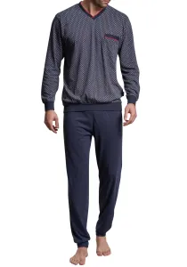 Пижама GÖTZBURG "Manhattan" (2 шт.), с практичными манжетами и нагрудным карманом, цвет морской волны