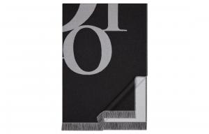 X Erl Плед DIOR, черный