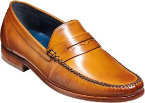 Мужские ручные кожаные лоферы BARKER Уильям - удобные повседневные туфли без застежки, ручная работа, Англия, Cedar