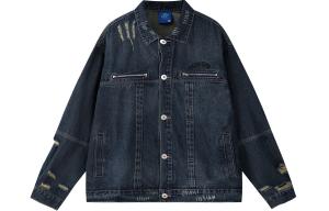 Джинсовая куртка унисекс ER, Темно-синий