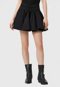 Плиссированная юбка из ткани «тюльпан» Allsaints, Black
