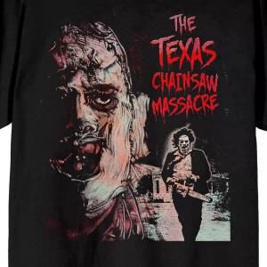 Мужская футболка с рисунком Texas Chainsaw Massacre Licensed Character