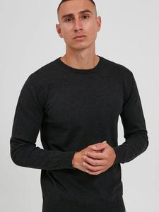 Свитер с круглым вырезом идбадан Indicode, серый