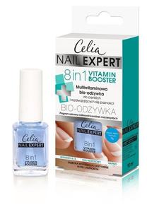 Мультивитаминный биокондиционер для ногтей 8в1, 10 мл Celia, Nail Expert