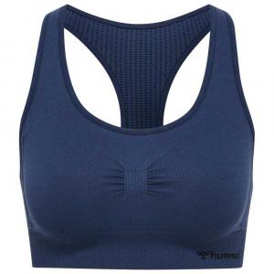 Спортивный топ Hummel Shaping Seamless, синий