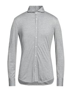 Рубашка Brunello Cucinelli, светло-серый
