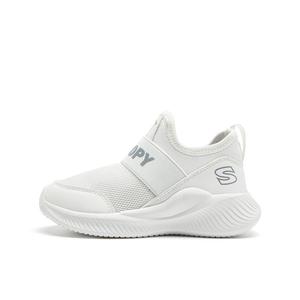 Детские повседневные антискользящие износостойкие дышащие быстросохнущие легкие амортизирующие кроссовки Kids' SNOOPY, белый