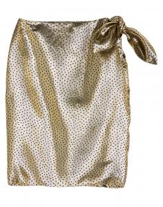 Юбка миди Saint Laurent, золотой