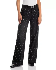 Смузи, джинсы, маникюр на ужин. Mother, черный