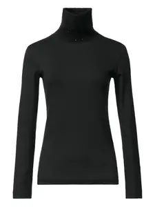 Топ, украшенный пайетками Fabiana Filippi, черный