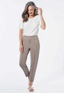 Брюки LOUISA HÖCHSTBEQUEME MIT BESTEM SITZ GOLDNER, серо-коричневый